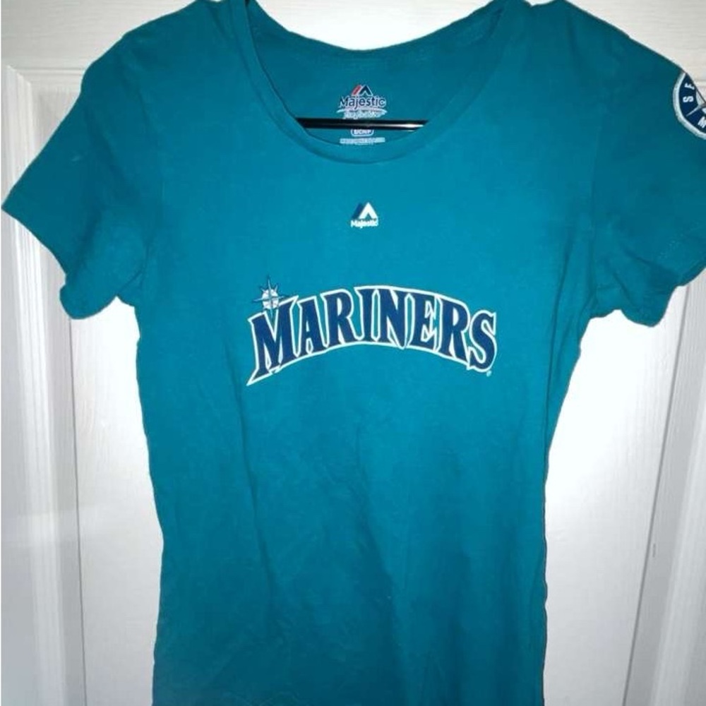 Women’s Teal Mariners Short Sleeve Tee
